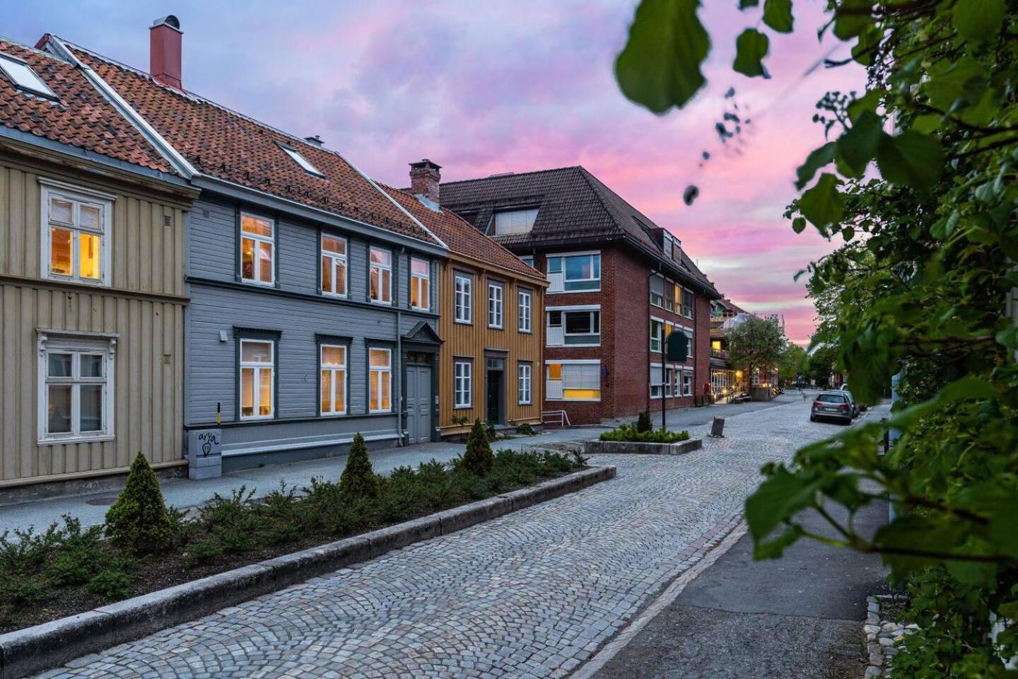 Cozy Backyard Apartment Trondheim Eksteriør bilde