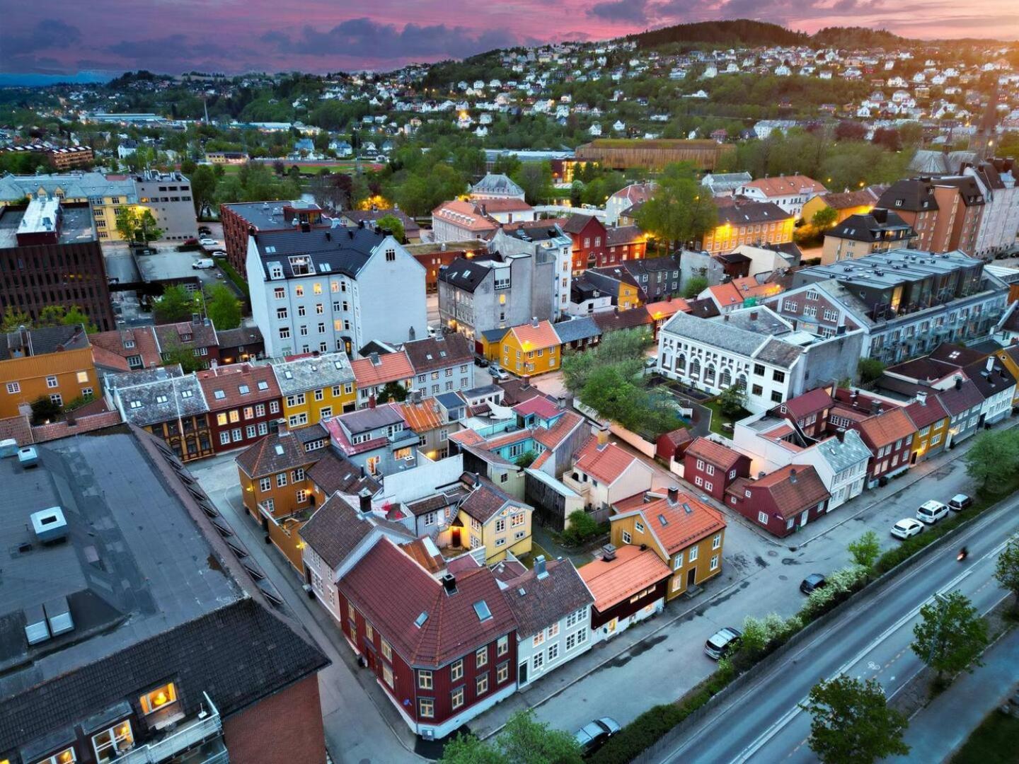 Cozy Backyard Apartment Trondheim Eksteriør bilde